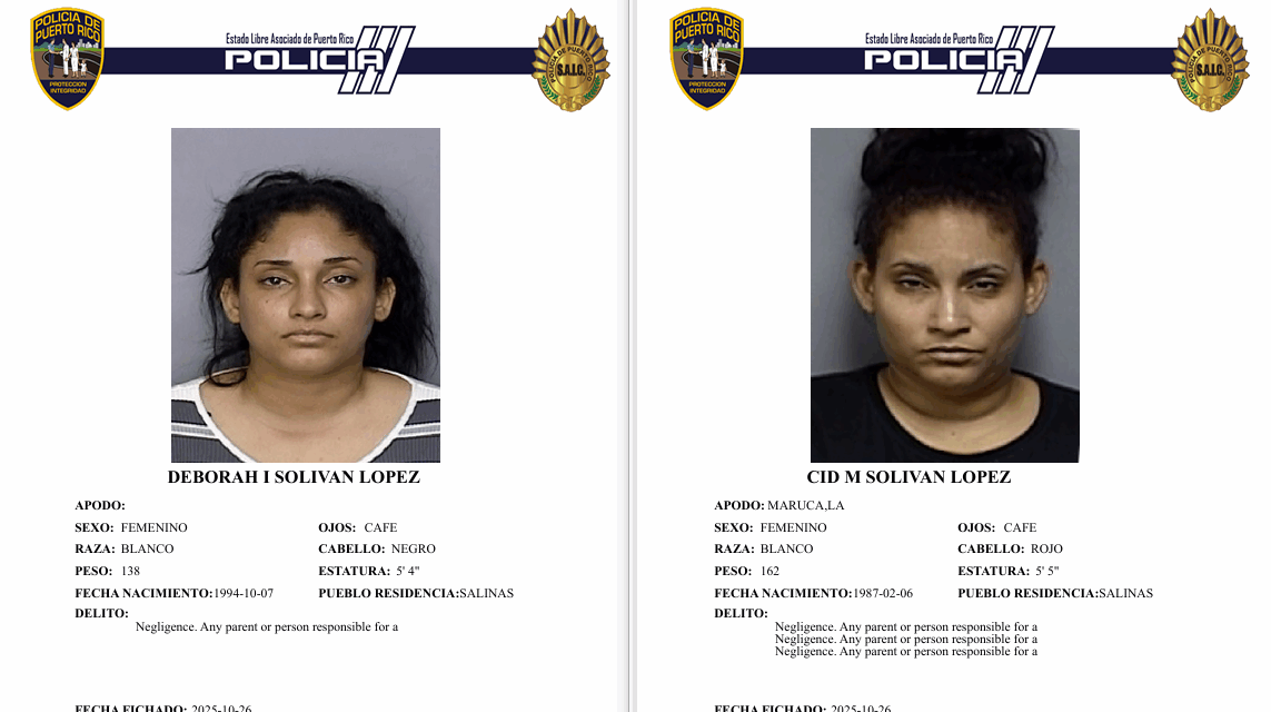 Hermanas que dejaron cinco menores solos en Salinas quedan libres tras pagar fianza