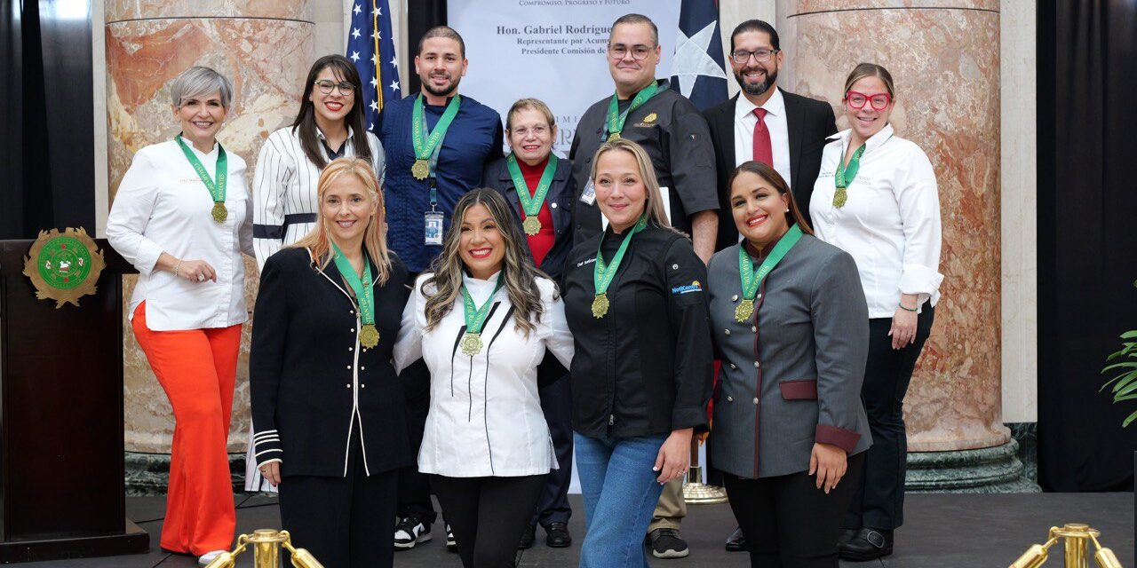 Camara de Representantes rinde homenaje a ocho destacadas chefs puertorriqueñas en el Día Internacional del Chef