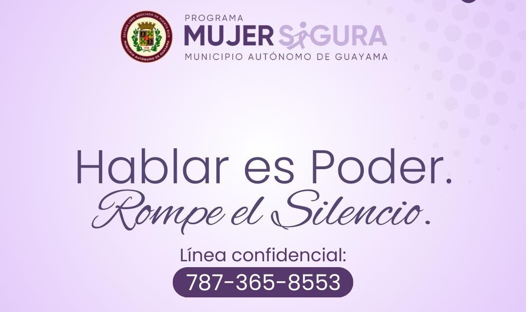 Guayama lanza el Programa Mujer Segura: Apoyo integral y gratuito a víctimas de violencia de género