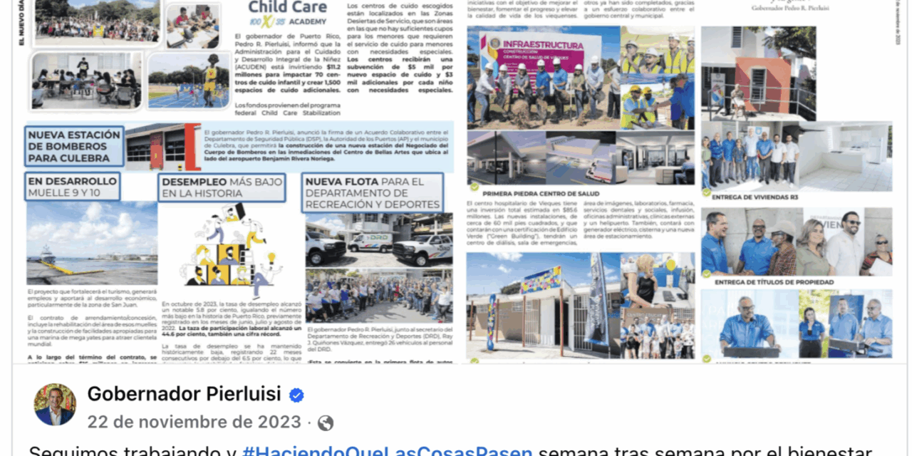 Sindicato denuncia manipulación política en anuncio sobre estación de bomberos en Culebra