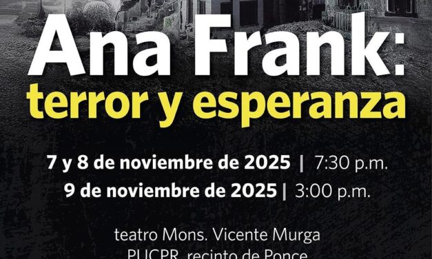 El Teatro Mons. Vicente Murga celebra una década de arte con la obra “Ana Frank: terror y esperanza”