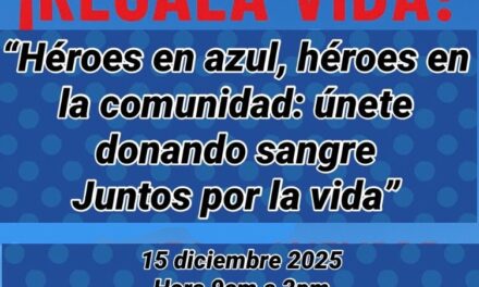 Policía de Cabo Rojo invita a comunidad a jornada de donación de sangre