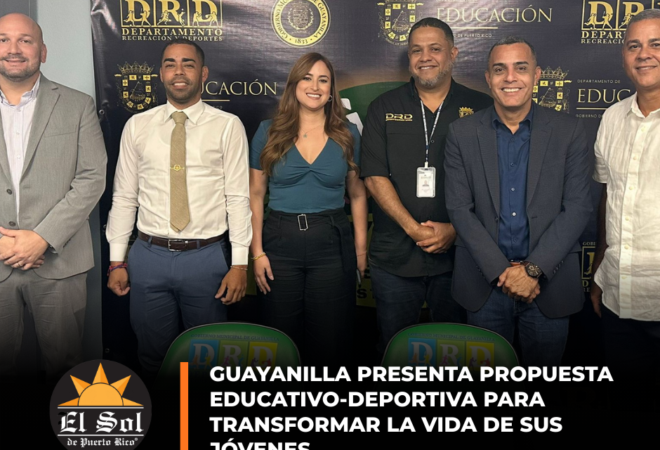 Guayanilla presenta propuesta educativa deportiva para transformar la vida de sus jóvenes