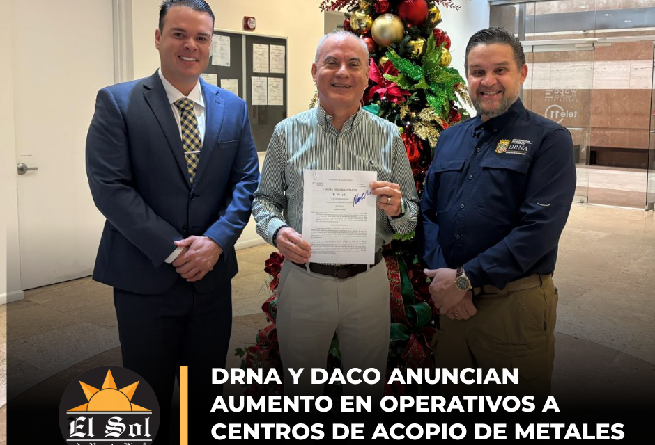 DRNA y DACO anuncian aumento en operativos a centros de acopio de metales ante hurtos de catalíticos