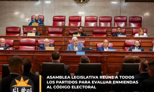 Asamblea Legislativa reúne a todos los partidos para evaluar enmiendas al Código Electoral