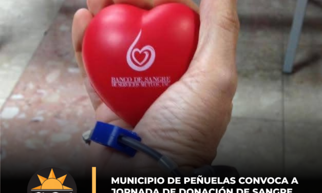 Municipio de Peñuelas convoca a jornada de donación de sangre en alianza con Servicios Mutuos