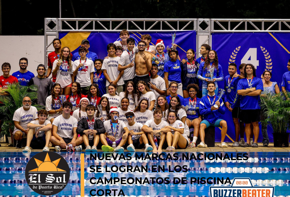 Nuevas marcas nacionales en los Campeonatos de Piscina Corta