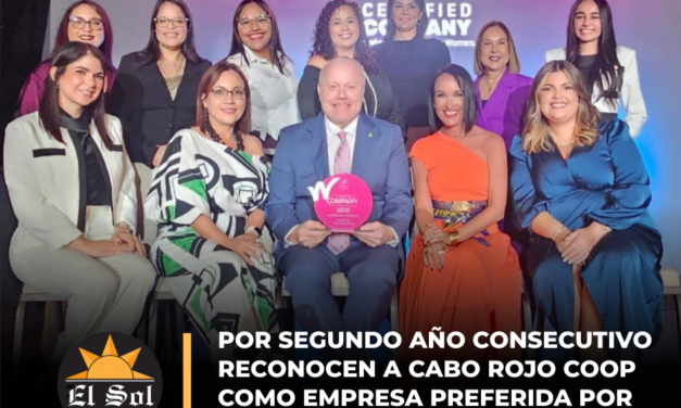 Por segundo año consecutivo reconocen a Cabo Rojo Coop como empresa preferida por mujeres