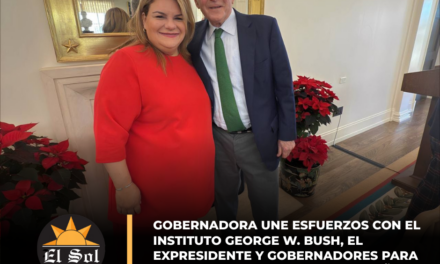 Gobernadora une esfuerzos con el Instituto George W. Bush, el expresidente y gobernadores para aumentar el alfabetismo en niños