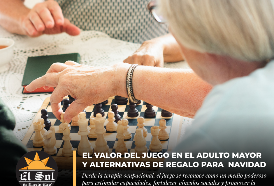 El valor del juego en el adulto mayor y alternativas de regalo para esta Navidad