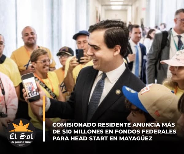 Comisionado Residente anuncia más de $10 millones en fondos federales para Head Start en Mayagüez