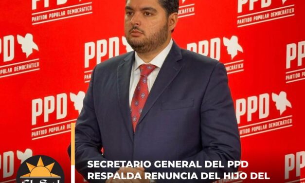 Secretario general del PPD respalda renuncia del senador Josian Santiago y reitera postura contra el nepotismo