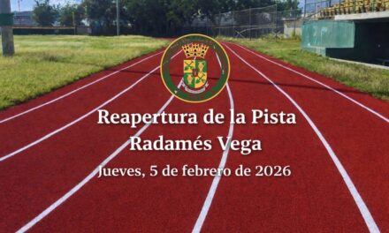 Posponen reapertura de la Pista Atlética Radamés Vega por condiciones del tiempo