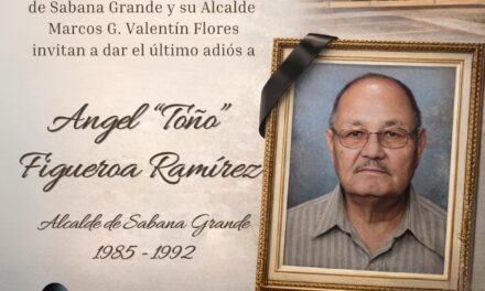 Sabana Grande rinde homenaje póstumo a exalcalde ‘Toño’ Figueroa y honra su legado