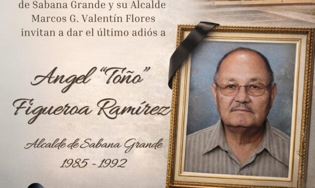 Sabana Grande rinde homenaje póstumo a exalcalde ‘Toño’ Figueroa y honra su legado