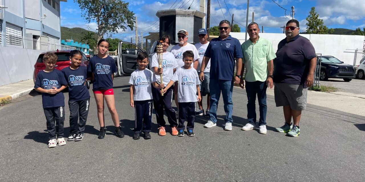 Guayanilla enciende su espíritu deportivo con la 43ª Olimpiada Infantil de la Fraternidad Phi Chi Psi
