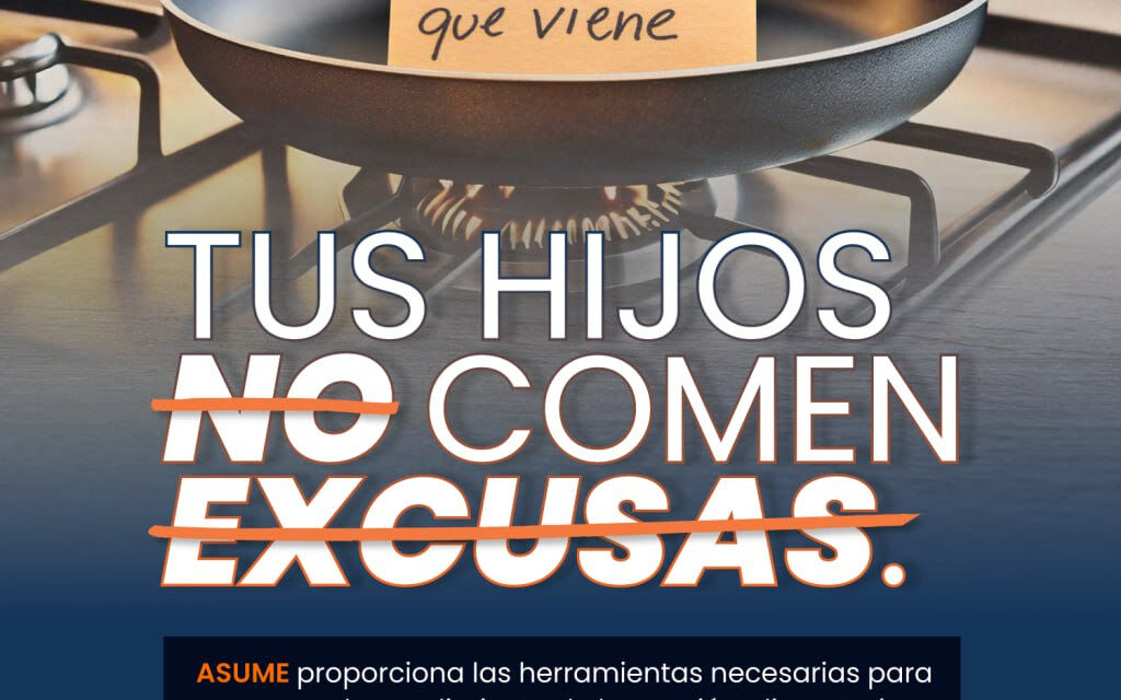 Lanzan iniciativa “Tus hijos no comen excusas” para promover el cumplimiento del sustento de menores