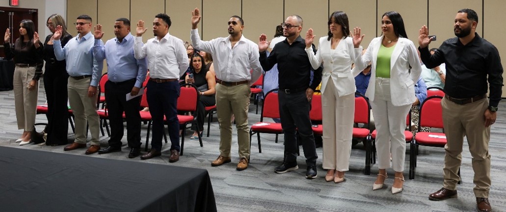 Nueva generación de cadetes marca impulso a la seguridad en Peñuelas