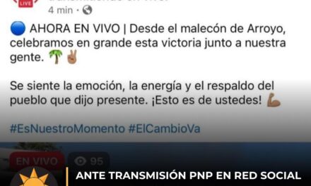Ante transmisión PNP en red social de la AAA, Rivera Madera hace referido a Ética Gubernamental