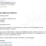 Renuncia secretario del Departamento de Desarrollo Económico y Comercio