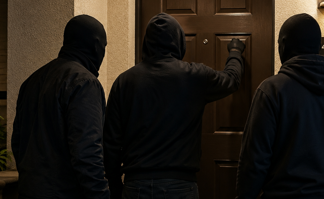 Ladrones tocan la puerta de sus víctimas… y hasta la vecina terminó asaltada