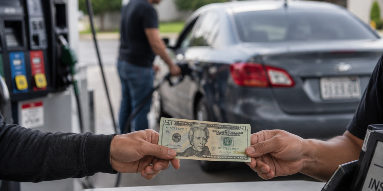 Propuesta de descuento en gasolina por pago en efectivo genera debate entre consumidores