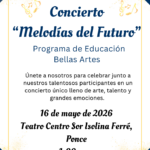 “Melodías del Futuro” lleva talento, esperanza y transformación social a través de la música en Ponce