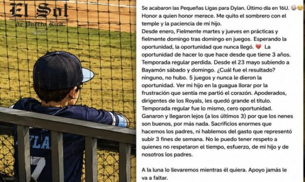 Se repite la historia: cuando la victoria desplaza el desarrollo deportivo