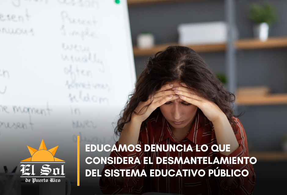 Educamos denuncia medidas del Departamento de Educación y defiende la escuela pública