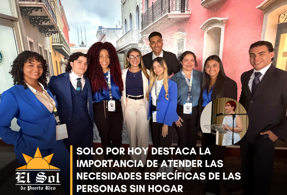 Solo por Hoy destaca la importancia de atender las necesidades específicas de las personas sin hogar