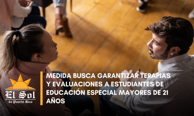 Medida busca garantizar terapias y evaluaciones a estudiantes de educación especial mayores de 21 años