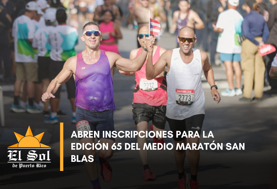Abren inscripciones para la edición 65 del Medio Maratón San Blas