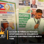 Alcalde de Peñuelas destaca oportunidades de desarrollo durante conversatorio en Nueva York