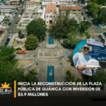 𝐈𝐧𝐢𝐜𝐢𝐚 𝐥𝐚 𝐫𝐞𝐜𝐨𝐧𝐬𝐭𝐫𝐮𝐜𝐜𝐢𝐨́𝐧 𝐝𝐞 𝐥𝐚 𝐏𝐥𝐚𝐳𝐚 𝐏𝐮́𝐛𝐥𝐢𝐜𝐚 𝐝𝐞 𝐆𝐮𝐚́𝐧𝐢𝐜𝐚 𝐜𝐨𝐧 𝐢𝐧𝐯𝐞𝐫𝐬𝐢𝐨́𝐧 𝐝𝐞 $𝟑.𝟗 𝐦𝐢𝐥𝐥𝐨𝐧𝐞𝐬