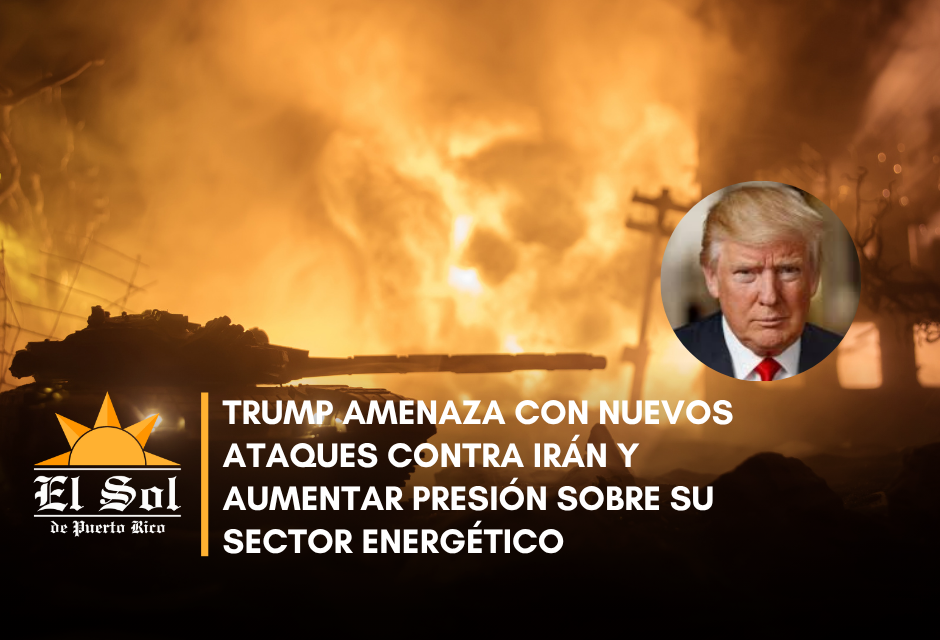 Trump amenaza con nuevos ataques contra Irán y aumentar presión sobre su sector energético