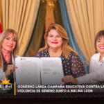 Gobierno lanza campaña educativa contra la violencia de género junto a Melina León