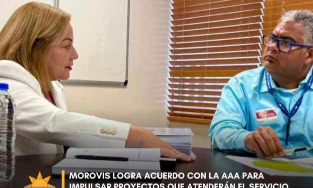 Morovis logra acuerdo con la AAA para impulsar proyectos que atenderán el servicio de agua potable