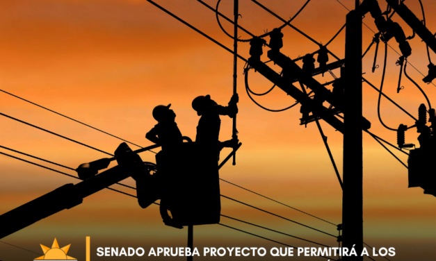 Senado aprueba proyecto que permitirá a los municipios reparar el alumbrado público