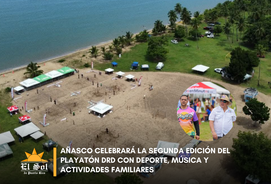 Añasco celebrará la segunda edición del Playatón DRD con deporte, música y actividades familiares