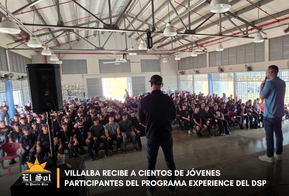 Villalba recibe a cientos de jóvenes participantes del programa Experience del DSP