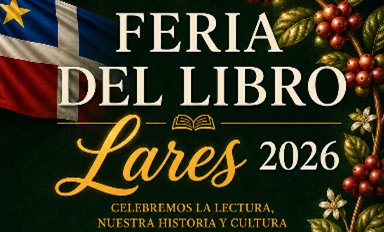 Lares celebrará Gran Feria del Libro 2026 en el Parque Los Patriotas