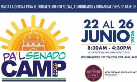 Senado anuncia apertura de inscripciones para “Pa’l Senado Camp 2026” dirigido a niños de 10 a 14 años