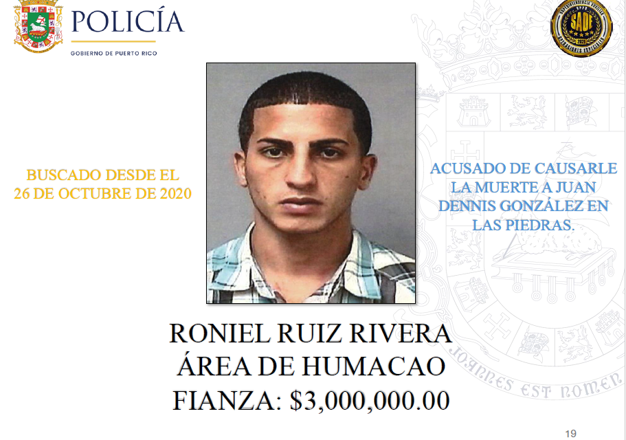 Policía solicita ayuda ciudadana para capturar a 24 fugitivos buscados por asesinato