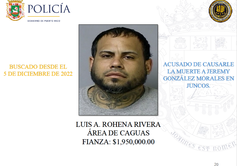 Policía solicita ayuda ciudadana para capturar a 24 fugitivos buscados por asesinato