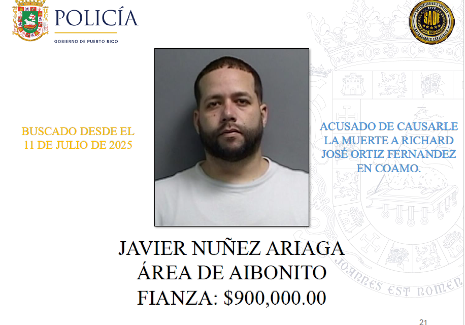 Policía solicita ayuda ciudadana para capturar a 24 fugitivos buscados por asesinato