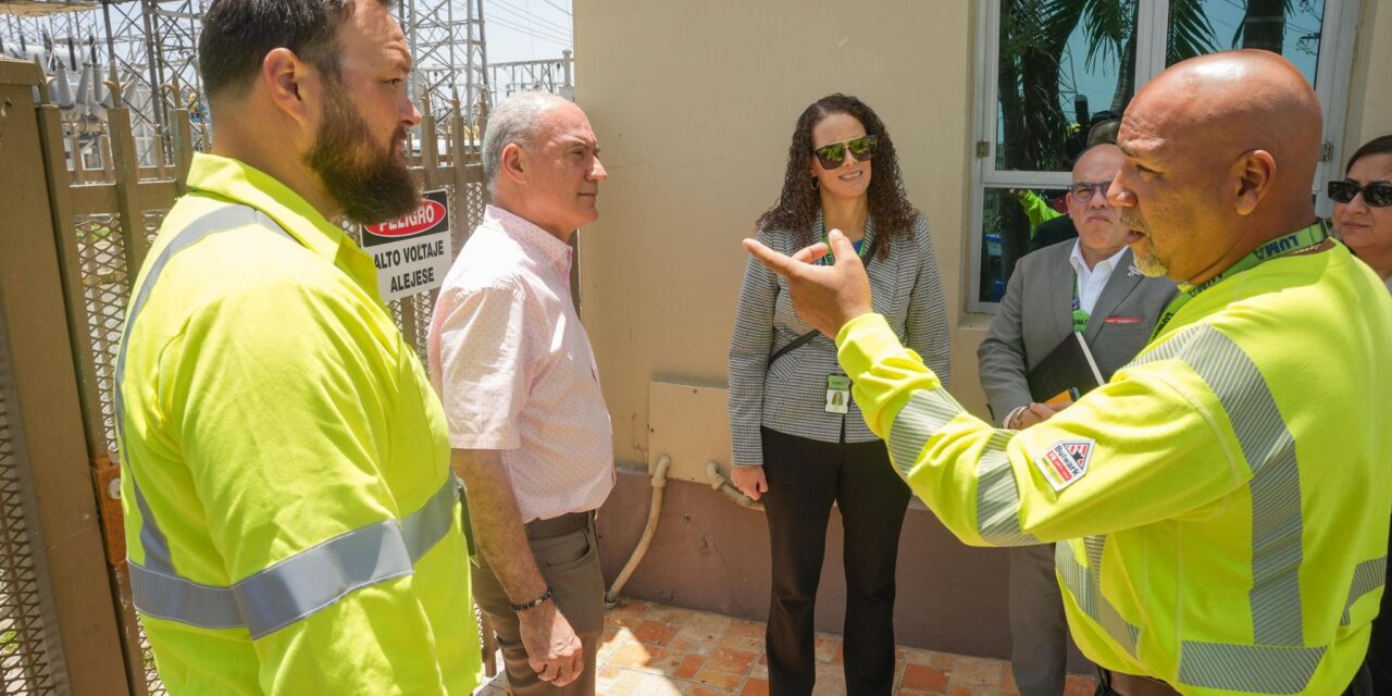 Cámara inspecciona centro neurálgico del sistema eléctrico ante el inicio de la temporada de huracanes