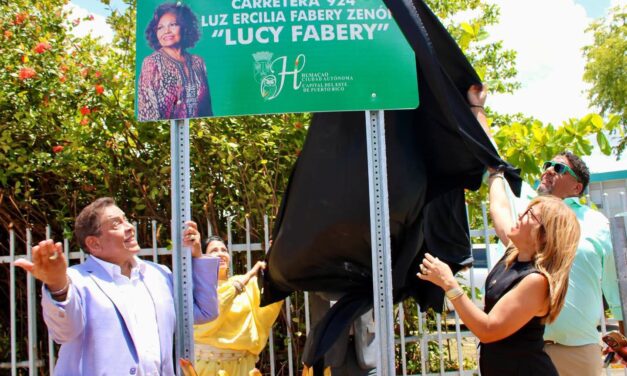 Inmortalizan legado de Lucy Fabery con una carretera en Humacao