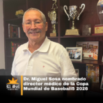 Dr. Miguel Sosa nombrado director médico de la Copa Mundial de Baseball5 2026