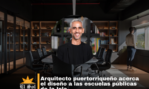 Arquitecto puertorriqueño acerca el diseño a las escuelas públicas de la Isla