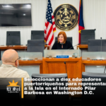 Seleccionan a diez educadores puertorriqueños para representar a la Isla en el Internado Pilar Barbosa en Washington D.C.